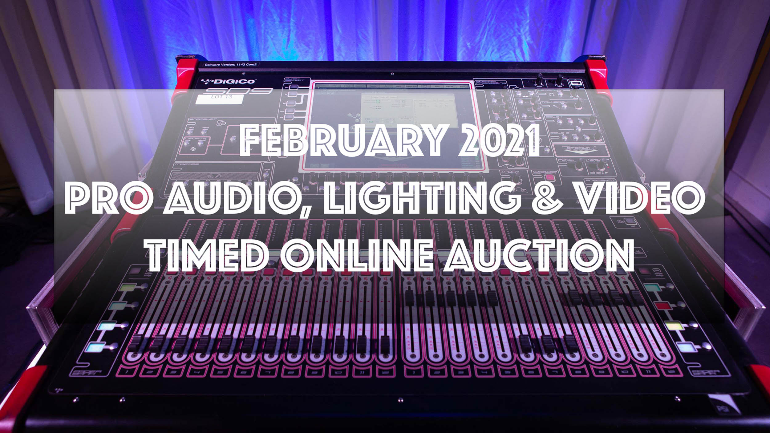 Asta Auctions - February 2021 Pro Audio, Lighting & Video Auction